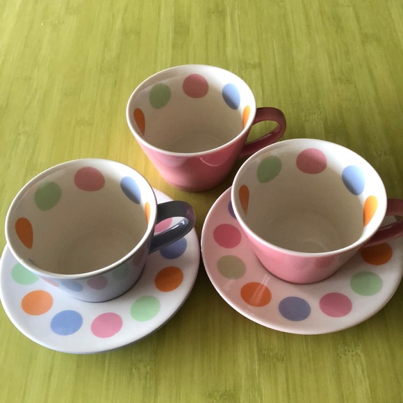 Starbucks Other - 2 Starbucks cup & saucer sets + 1 cup